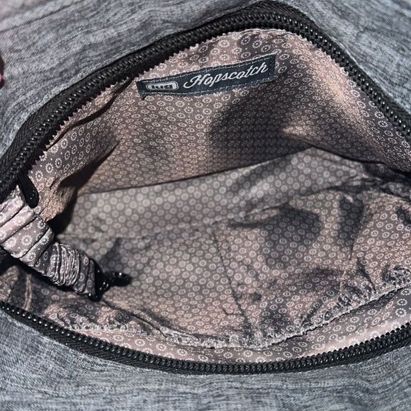 Lug Hopscotch Grey Multiple Pockets RFID Crossbody - Picture 7 of 13